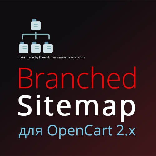 Branched Sitemap